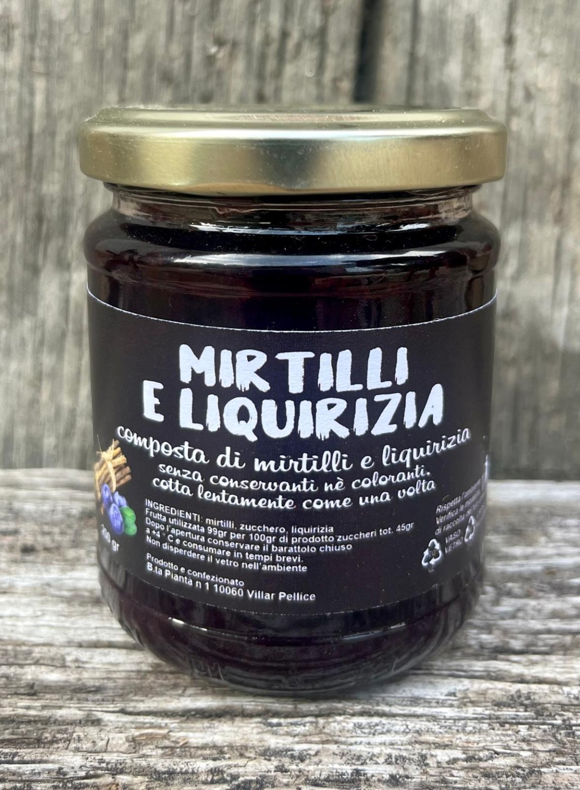 Mirtilli e liquirizia